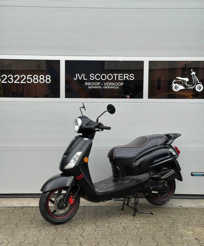 Sym Fiddle 2 50cc 4t 2018 Snor, Fietsen en Brommers, Scooters | SYM, Ophalen, L, Zo goed als nieuw, J