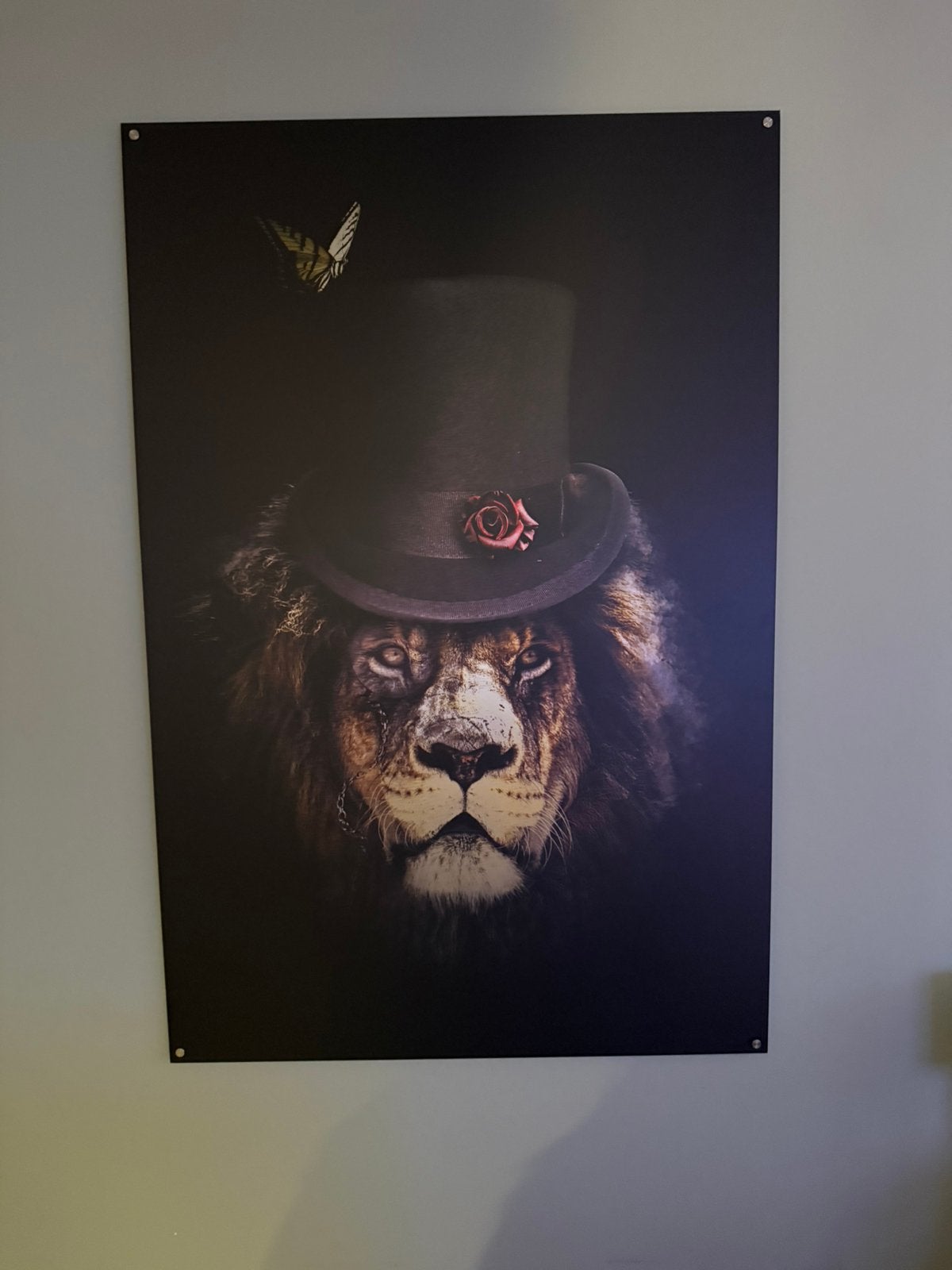 Allumium poster, Ophalen, Overige materialen, Dieren