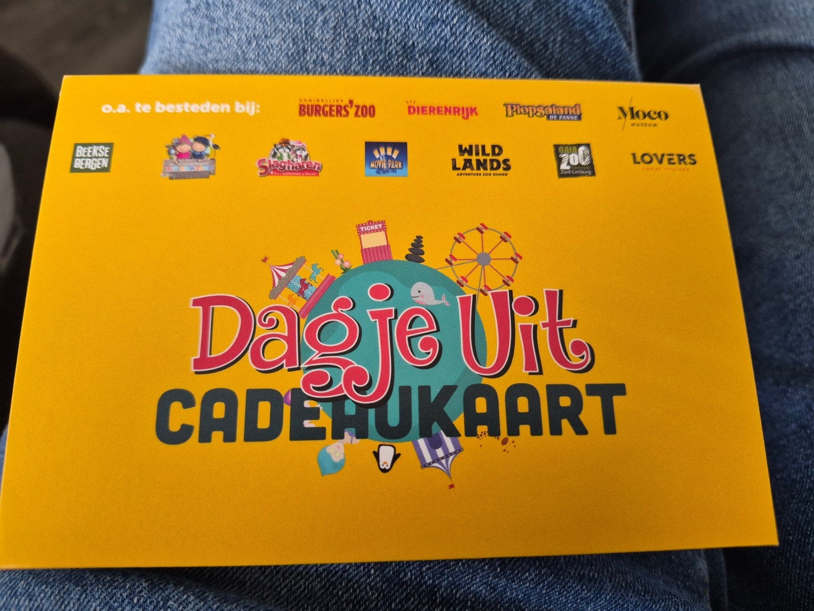 dagje uit cadeaukaart 100 euro, Cadeaubon, Overige typen