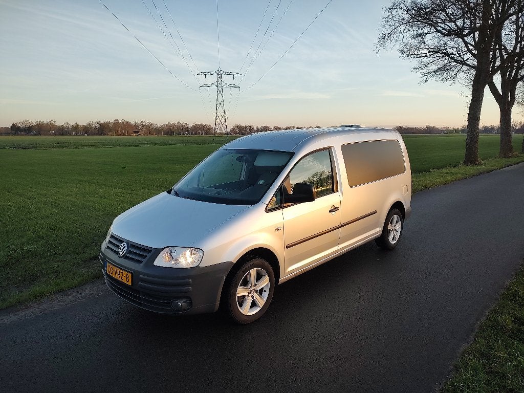 Volkswagen Caddy Maxi 1.9 TDI 77KW 2008 met Camperuitrusting, Voorwielaandrijving, 706 kg, 4 cilinders, Volkswagen