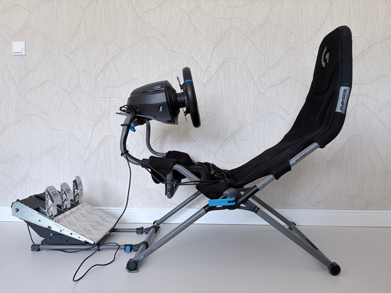 Playseat Challenge met Thrustmaster T300RS GT Edition, Ophalen, Overige merken, Zo goed als nieuw