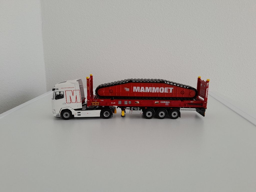 Daf XG+ Mammoet Ferry Transport met Flatbed container ., Hobby en Vrije tijd, Verzenden, Nieuw, Bus of Vrachtwagen, Wsi