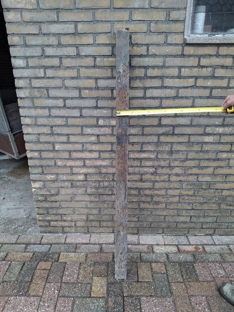 27 azobe palen, Ophalen, Gebruikt, Minder dan 180 cm, Palen