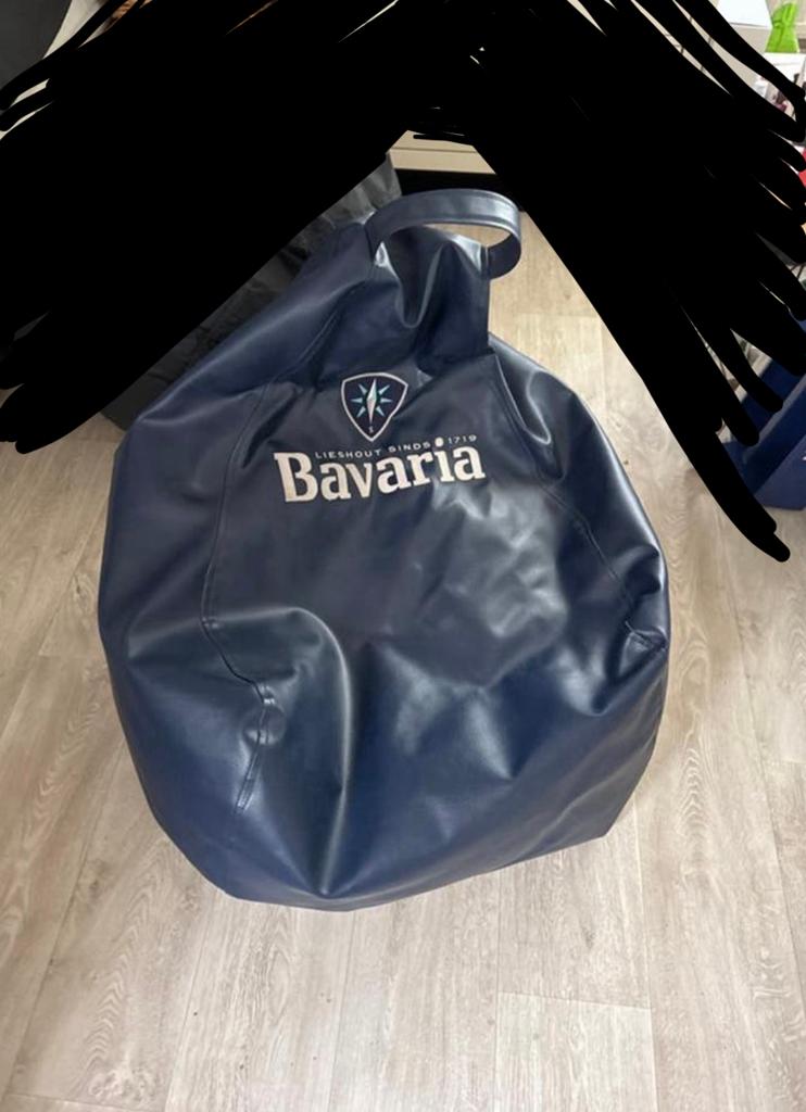 Bavaria zitzak, Ophalen, Gebruikt, Blauw, Zitzak