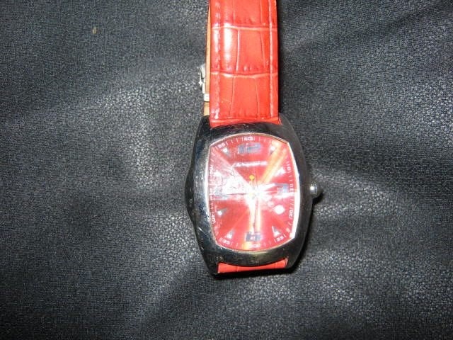 Chronotech prisma horloge, Overige merken, Staal, Polshorloge, Ophalen of Verzenden