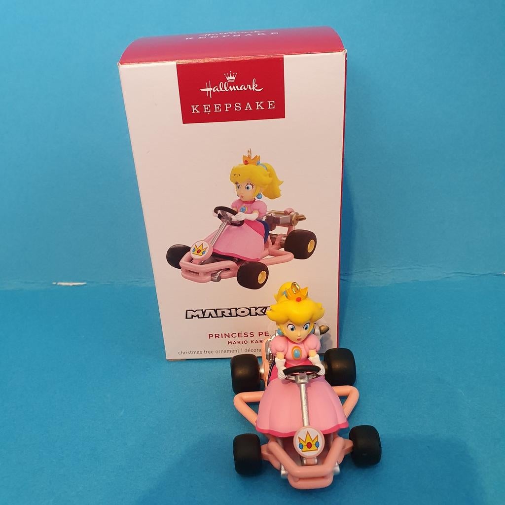Hallmark Keepsake Supermario Mariokart Princess peach orname, Ophalen of Verzenden