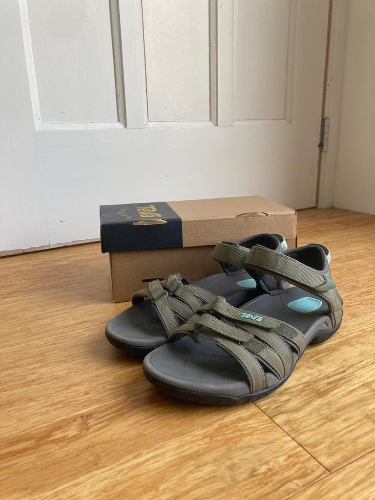 Teva Tirra sandalen maat 37, Kleding | Dames, Zo goed als nieuw, Groen, Sandalen of Muiltjes, Ophalen of Verzenden