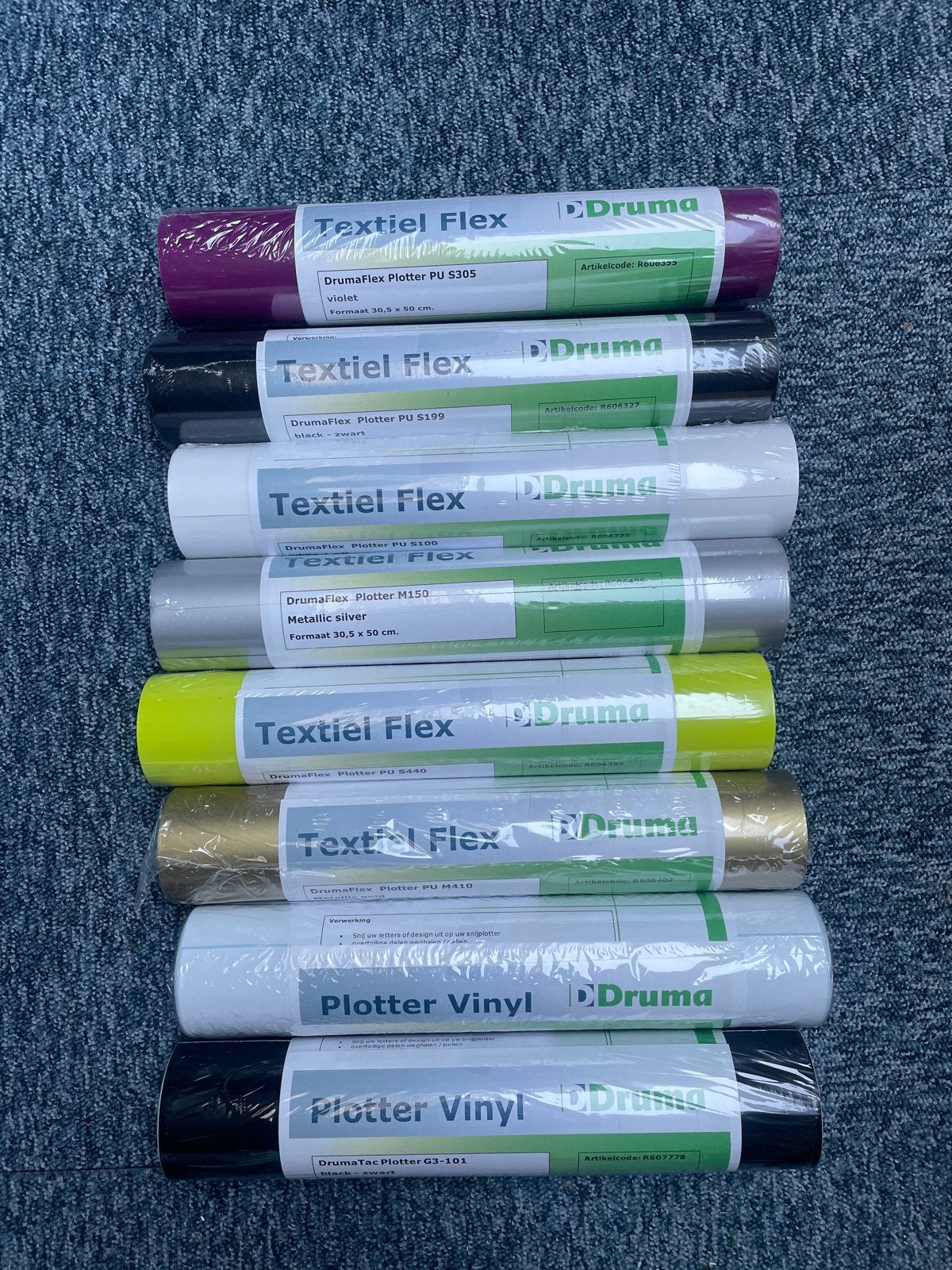 Plotter vinyl en textiel vinyl nieuw in de verpakking, Geschikt voor snijden, Verzenden, Nieuw, Kunststof