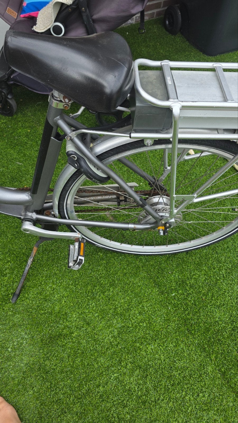 Elektrische damesfiets Van Limburg – met accu en opladerTe k, Ophalen of Verzenden, Gebruikt, Overige merken