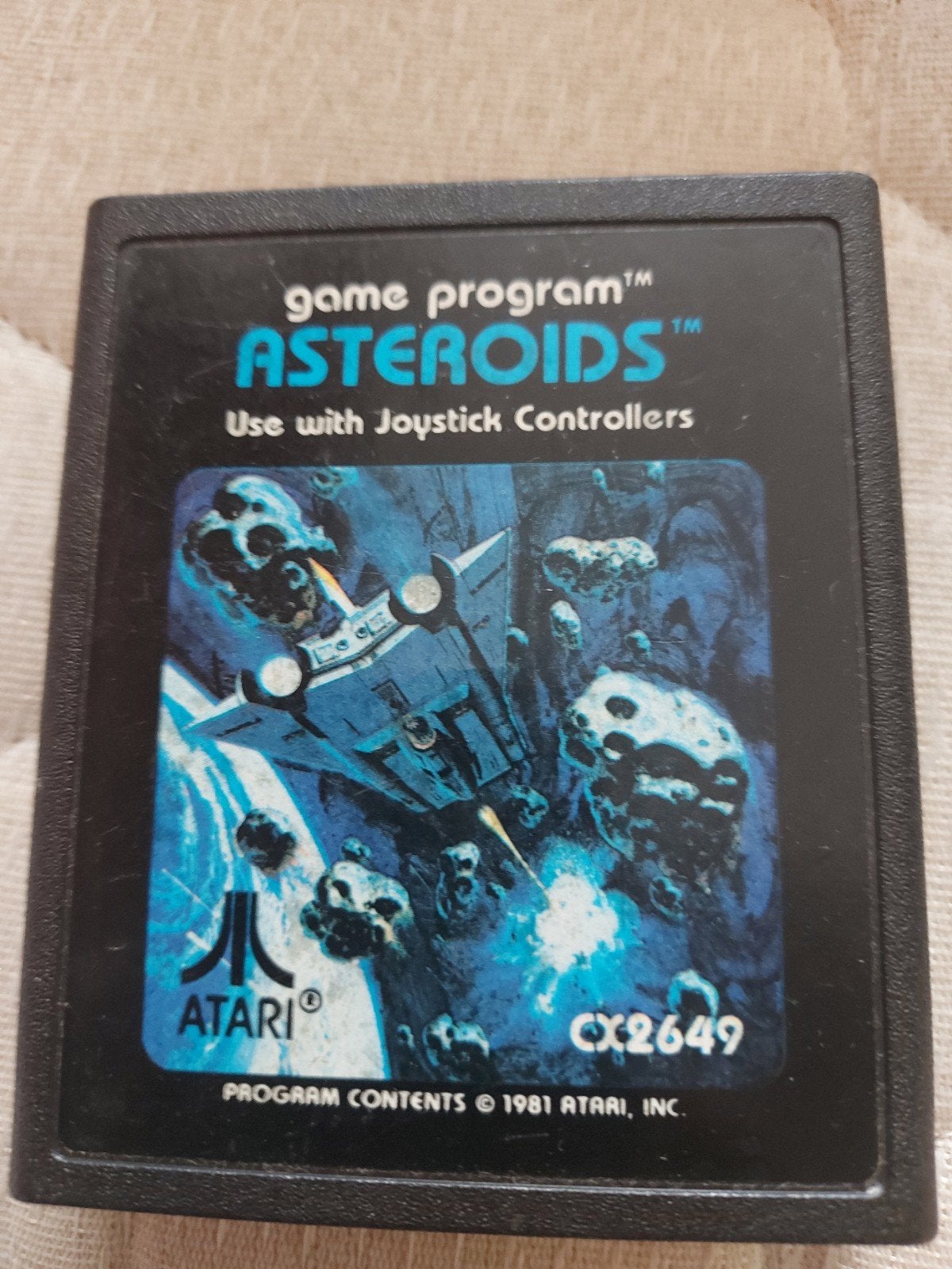 Atari 2600 Asteroids Game Cartridge - Klassiek Ruimte Shoot, Spelcomputers en Games, Games | Atari, Ophalen of Verzenden