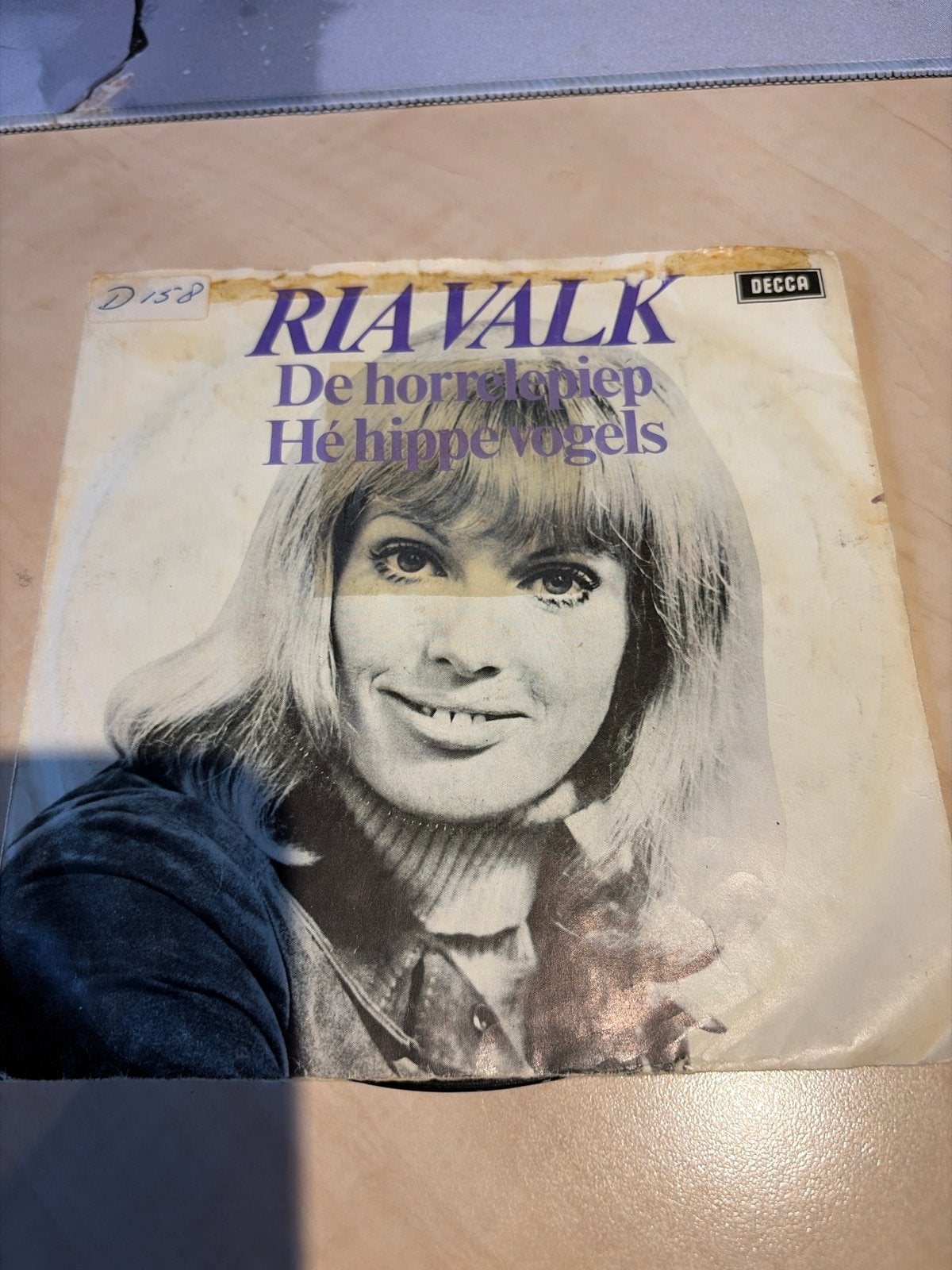 Ria Valk - De horrelpiep / Hé hippe vogels (Vinyl Single), Gebruikt, 7 inch, Ophalen of Verzenden, EP