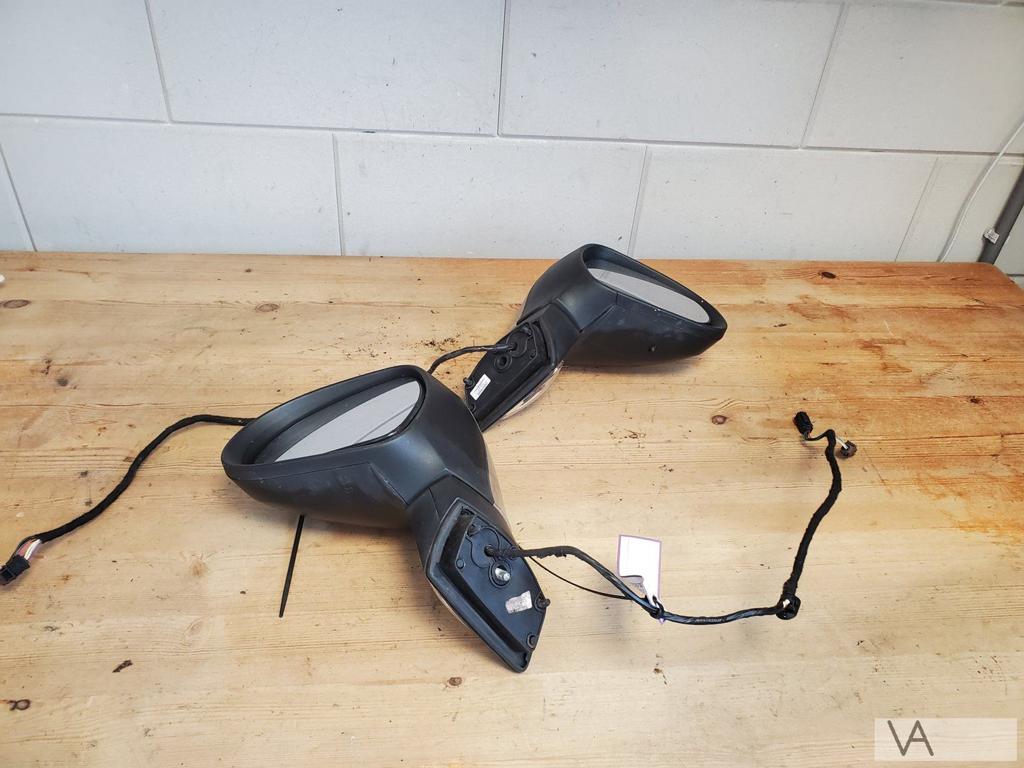 Peugeot 207 RC spiegel set met chromen kappen €100 setprijs, Auto-onderdelen, Gebruikt, -, -, Ophalen of Verzenden