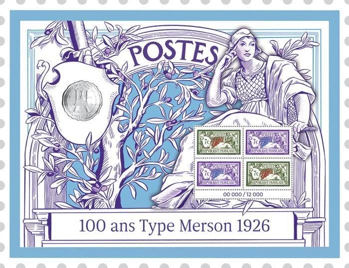 Jaar 2026 Affiche salon Paris Philex 2026 - 100 type Merson, Ophalen of Verzenden, Postfris