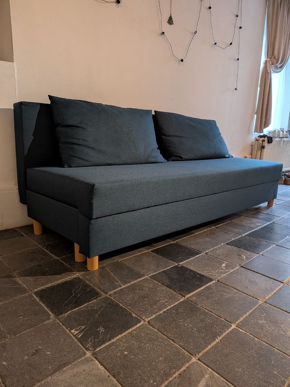IKEA Couch, Ophalen, Eenpersoons, Blauw, 190 cm of minder