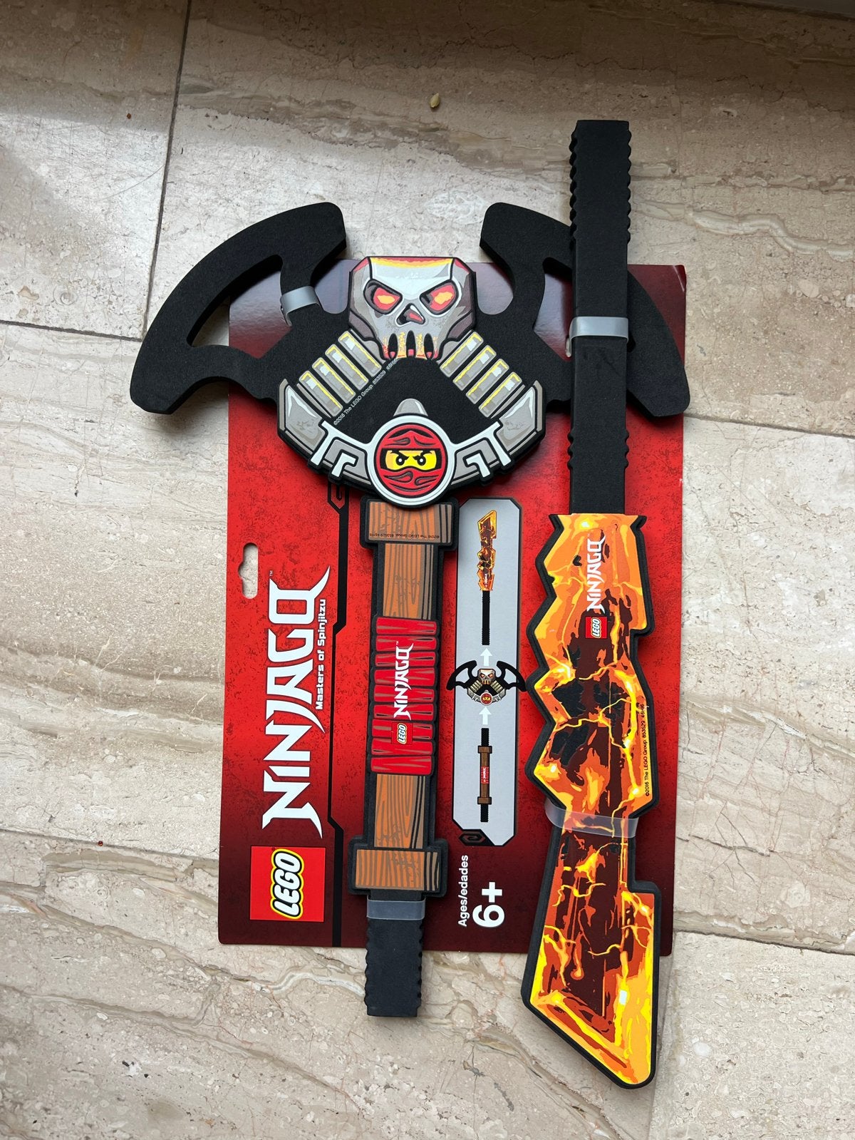 LEGO Ninjago Wapen Set - Zwaard en Bijl, Ophalen of Verzenden, Nieuw, Jongen of Meisje