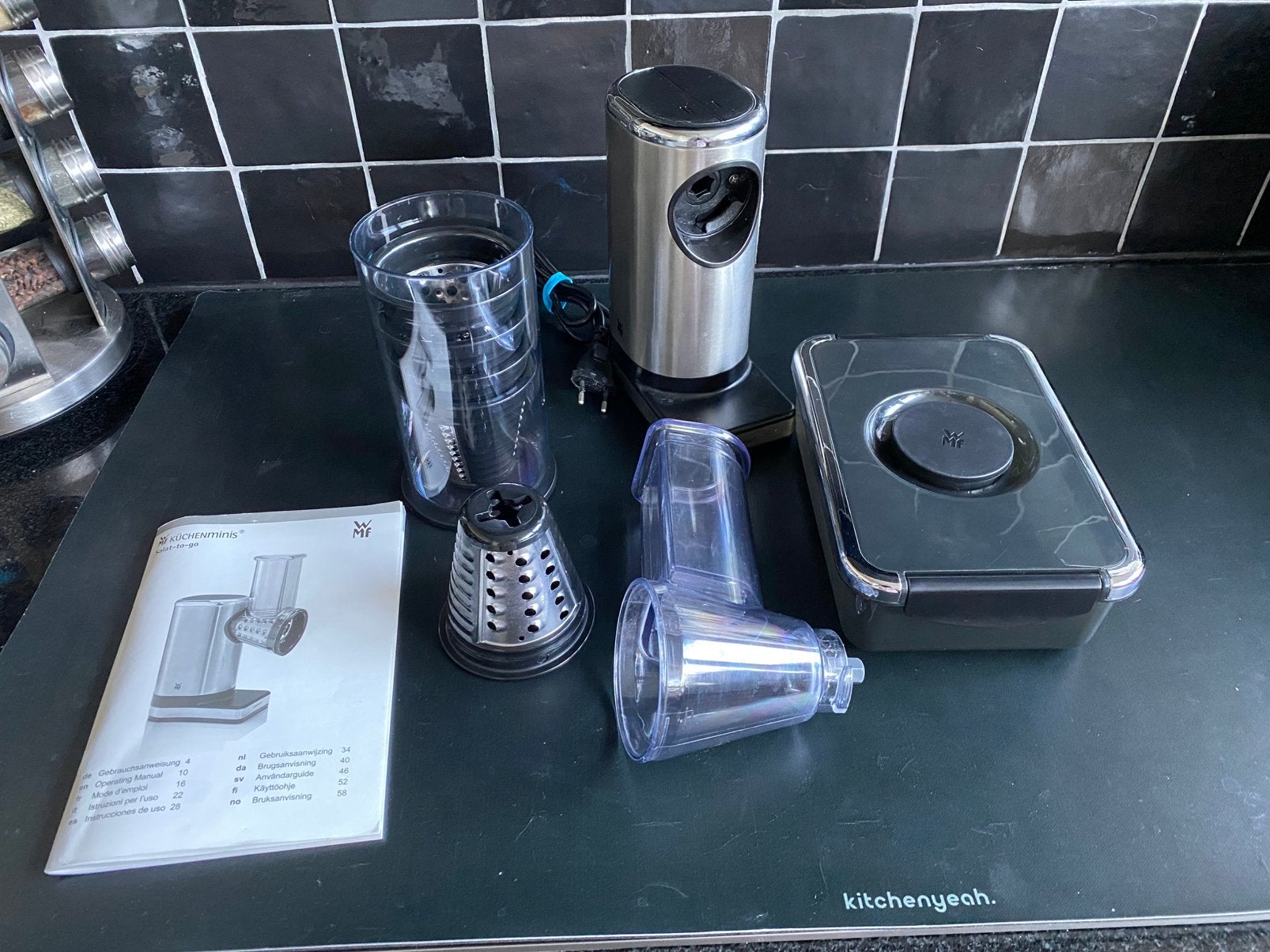 WMF Salat-to-go, Ophalen, Zo goed als nieuw, 3 snelheden of meer