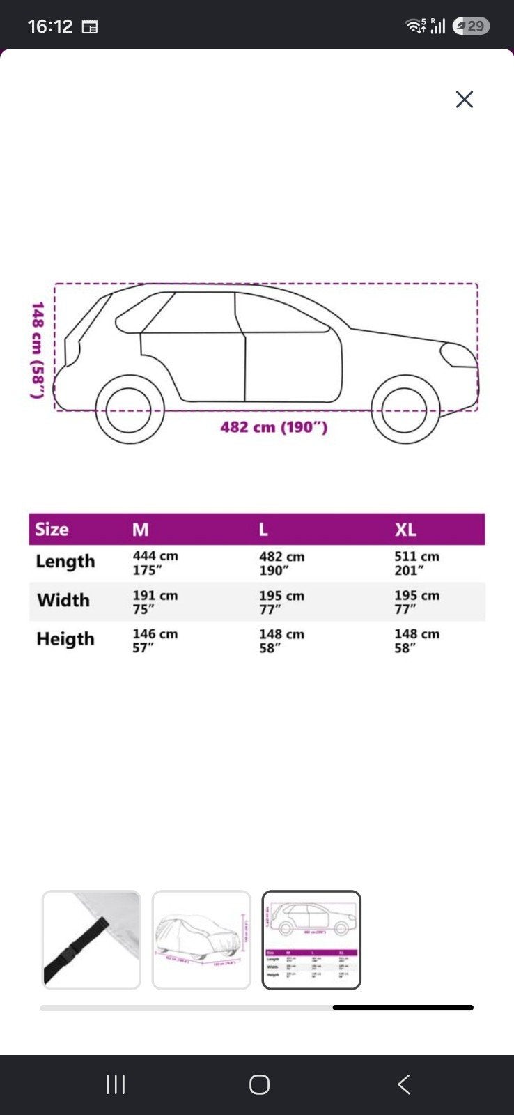 Tekoop auto hagelhoes Nieuw, Auto diversen, Autohoezen, Ophalen, Nieuw, Universeel