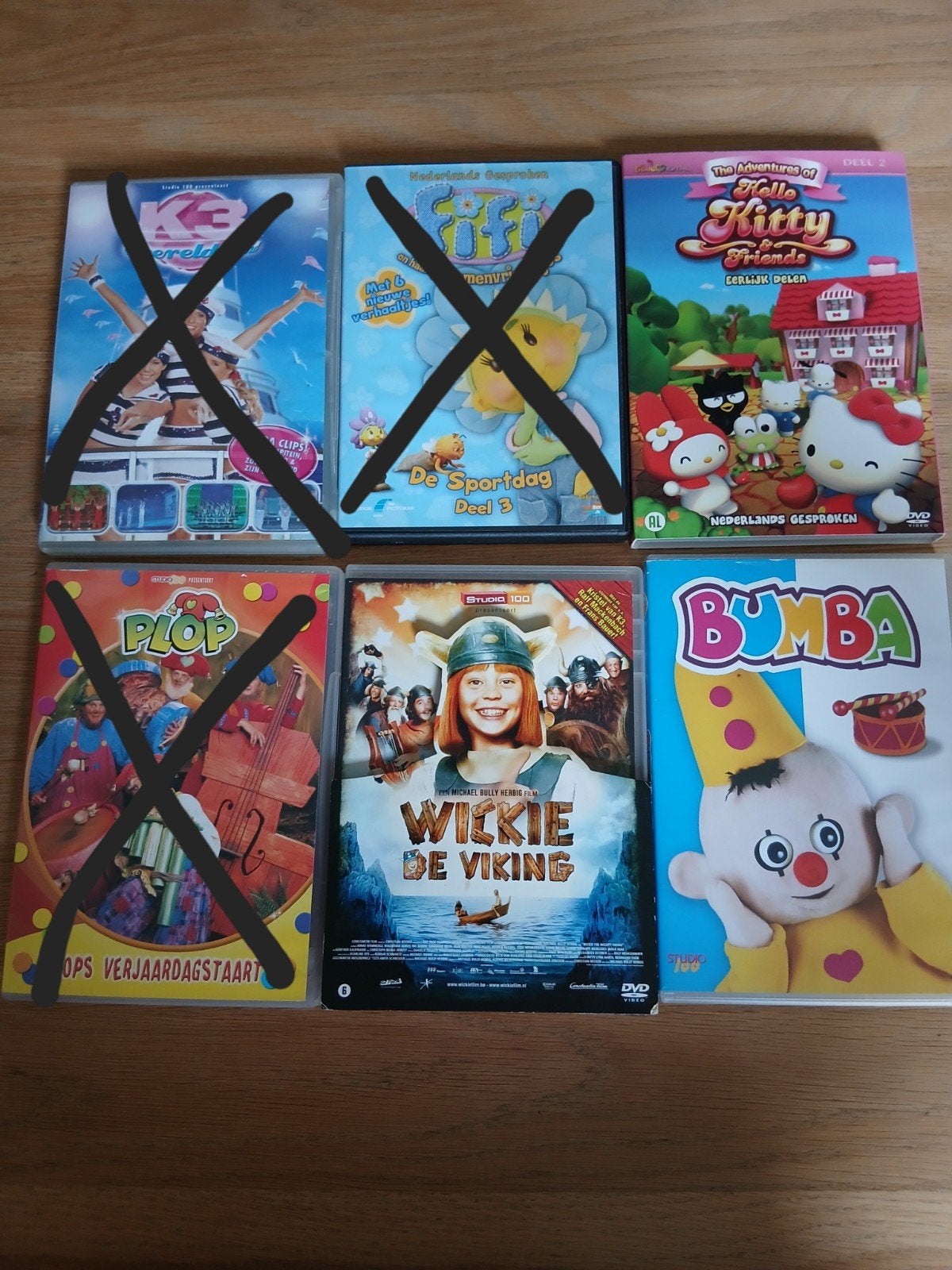DVD Kindercollectie 8 dvd's, Cd's en Dvd's, Dvd's | Kinderen en Jeugd, Zo goed als nieuw, Alle leeftijden, Ophalen of Verzenden