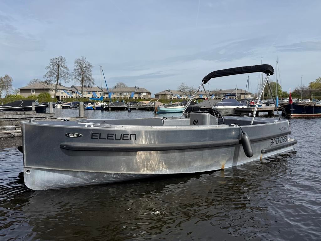Aluship Tender 600 – 50PK Honda –Zeer compleet & instapklaar, Tender, Aluminium, Zo goed als nieuw, Ophalen