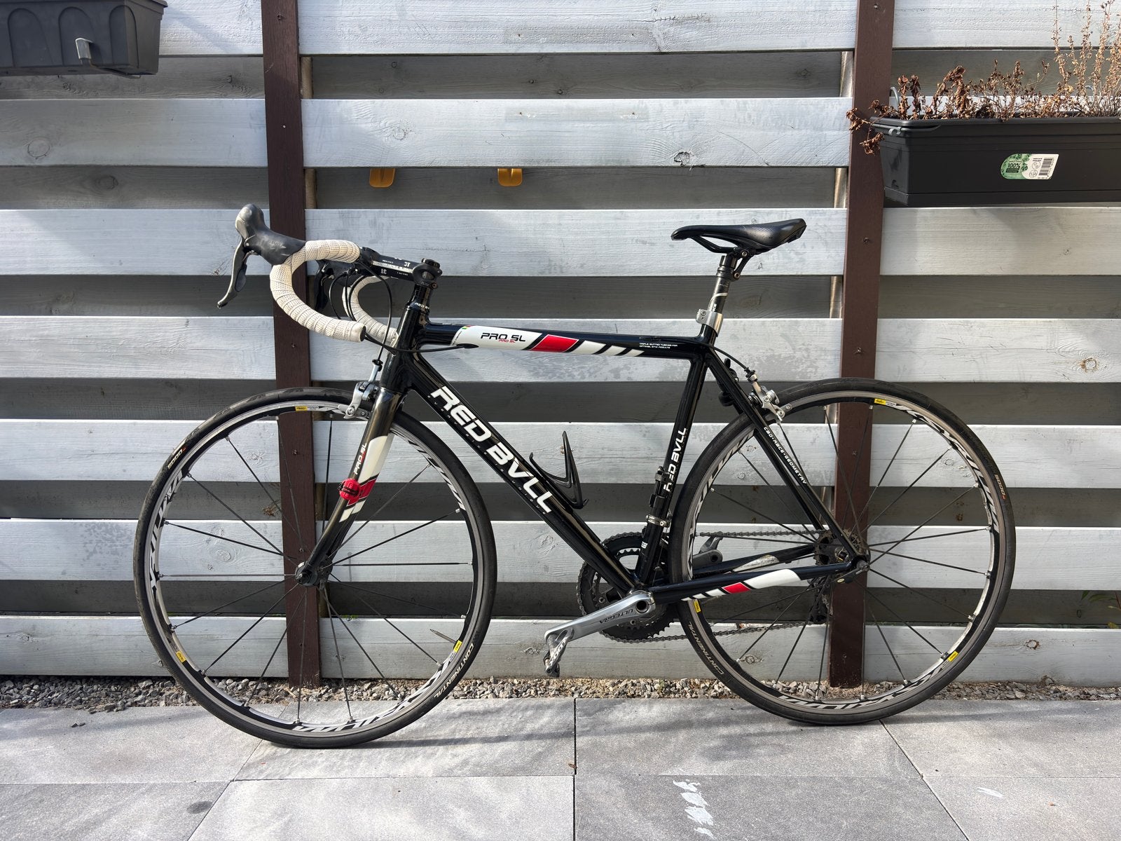 Red Bull Pro SL Racefiets - Framemaat 54 - Shimano Ultegra, 28 inch, Gebruikt, Aluminium, Meer dan 20 versnellingen