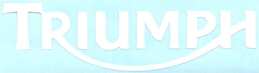 Triumph sticker #8, Motoren, Accessoires | Stickers, Verzenden