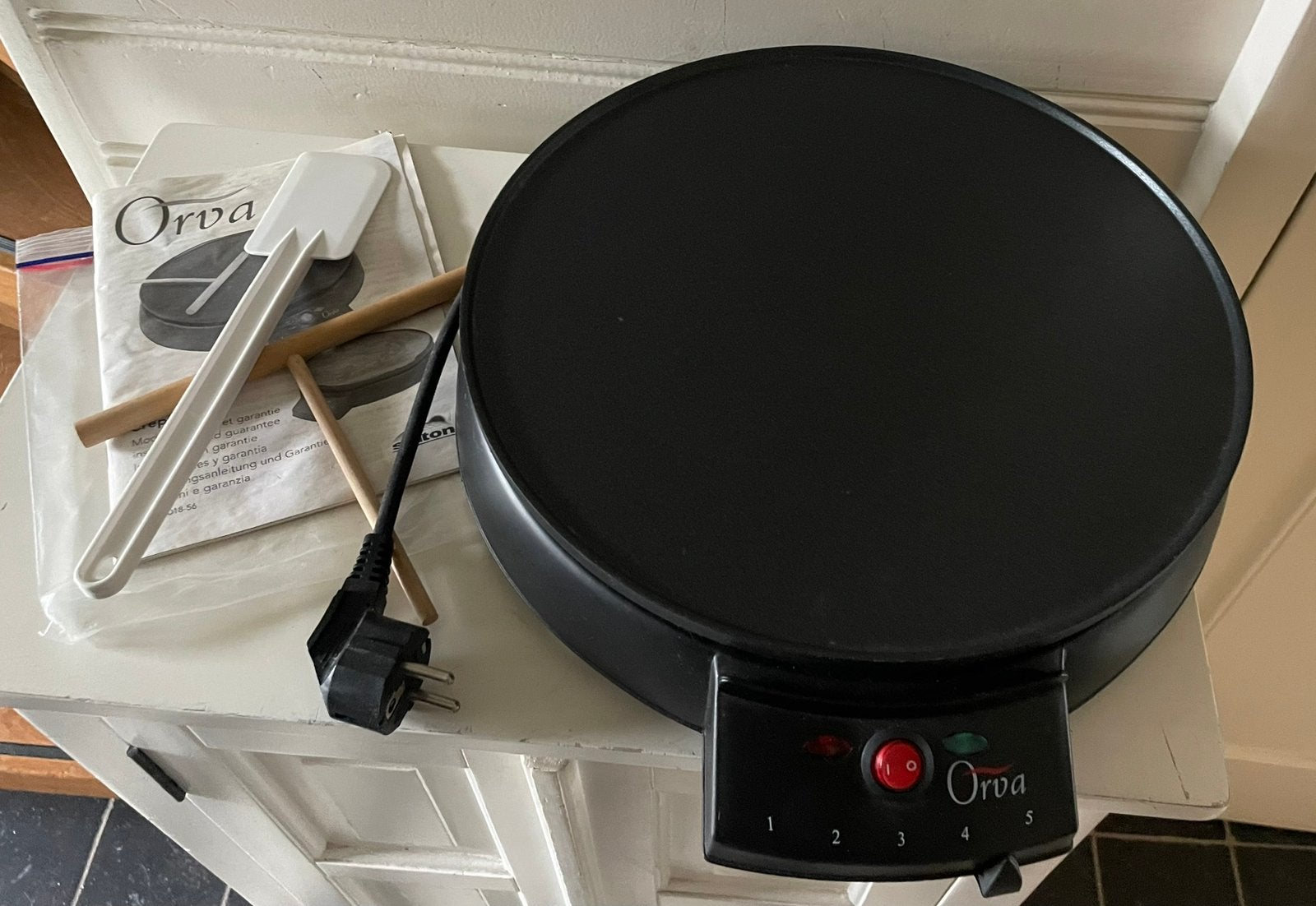 Orva crêpe maker pannekoeken apparaat nieuw, Ophalen of Verzenden, Nieuw