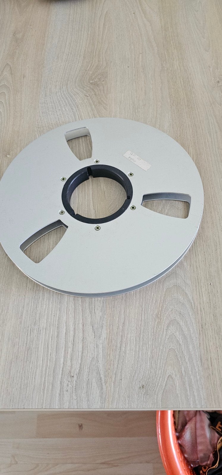 te koop aluminium haspel, Audio, Tv en Foto, Bandrecorders, Ophalen