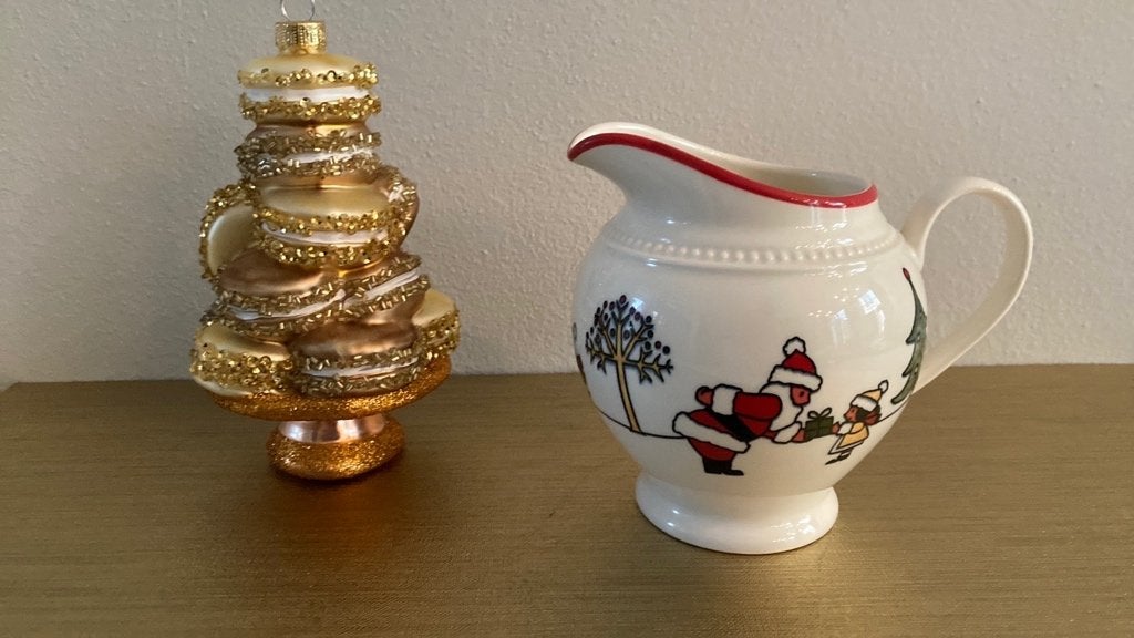 ️⭐️ Wedgwood Windsor Christmas mooie kerst melkkan roomkan, Overige typen, Nieuw, Ophalen of Verzenden, Wedgwood