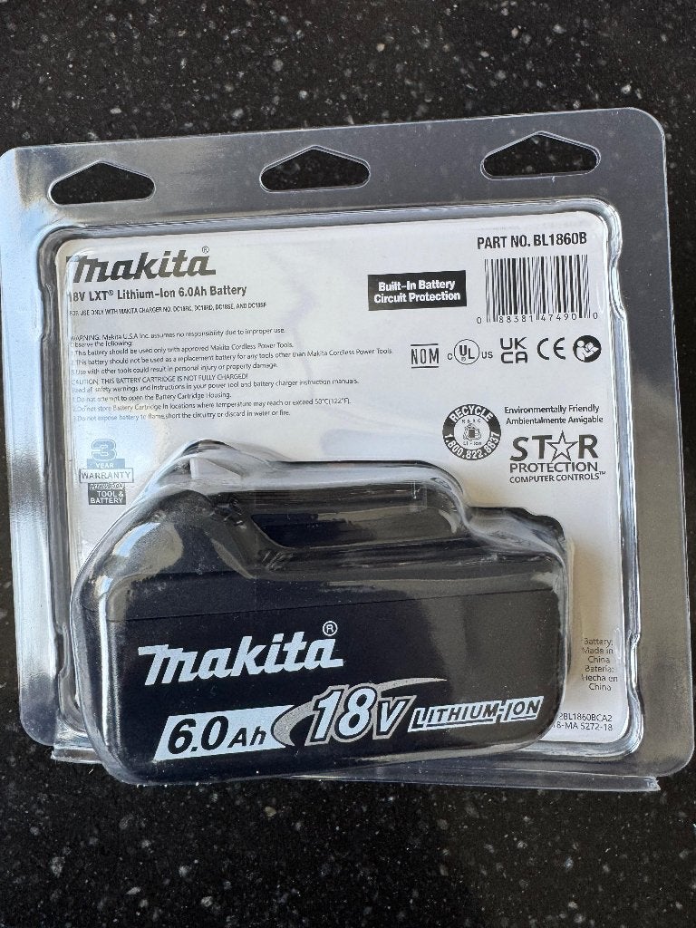 Foto 4 van Makita BL1860B Accu 18V 6.0Ah 108Wh
