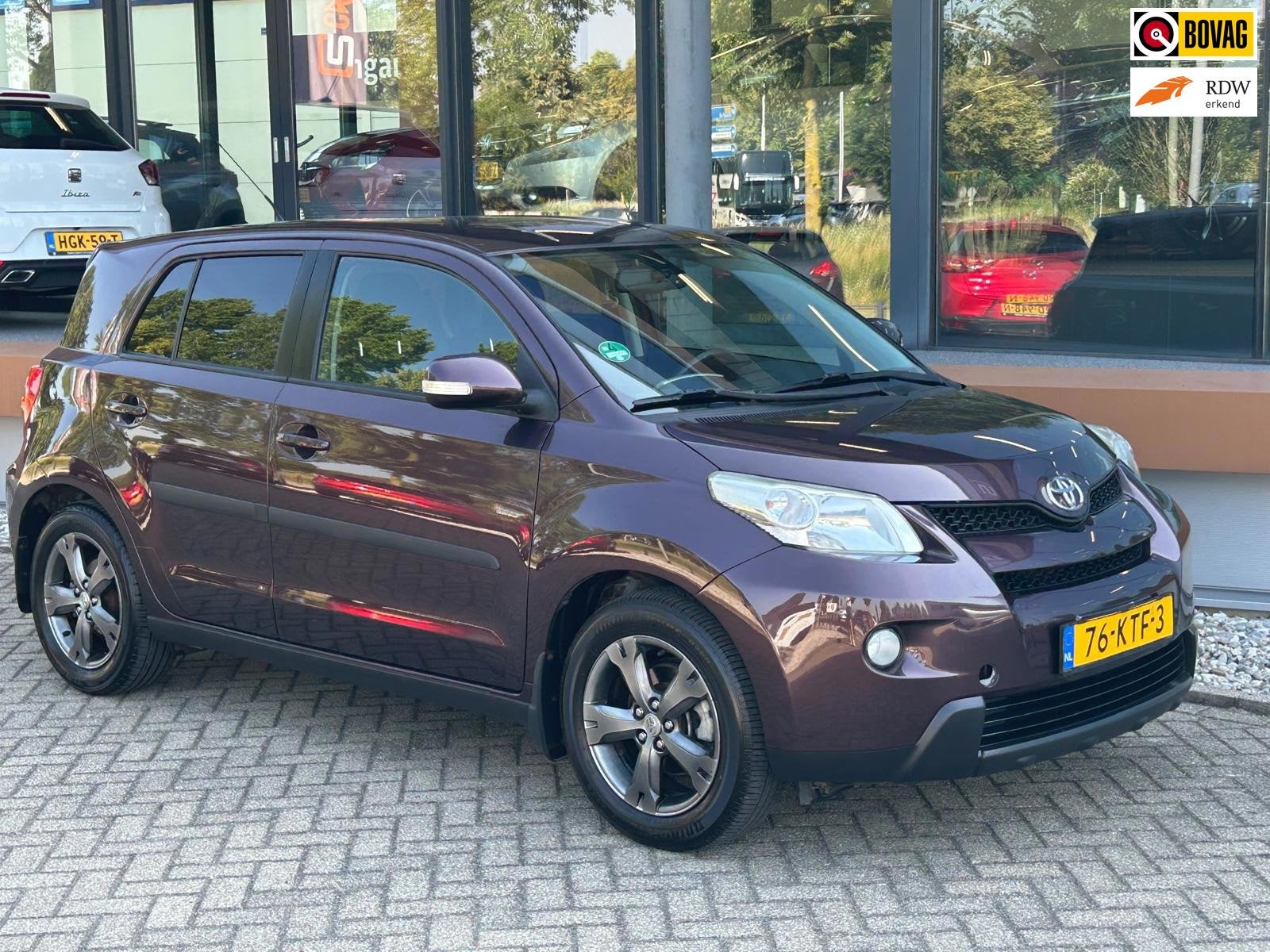 Toyota Urban Cruiser 1.3 VVT-i Dynamic, Voorwielaandrijving, 101 pk, Gebruikt, Zwart