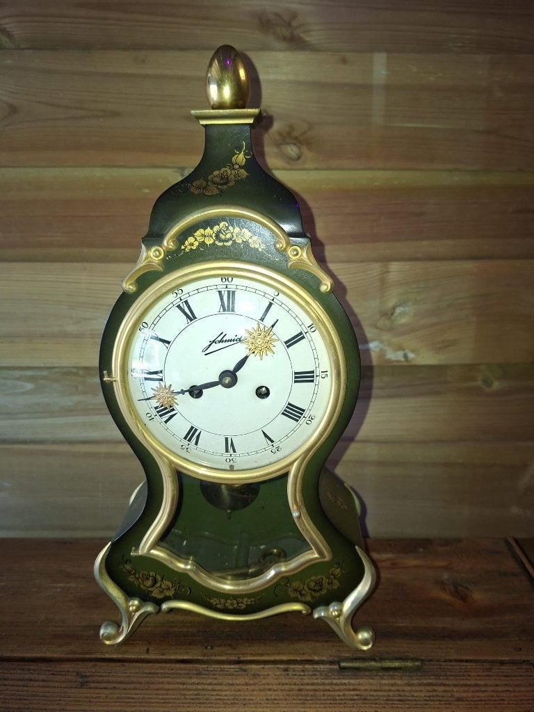 vintage Schmid-Schlenker tafelklok, Ophalen