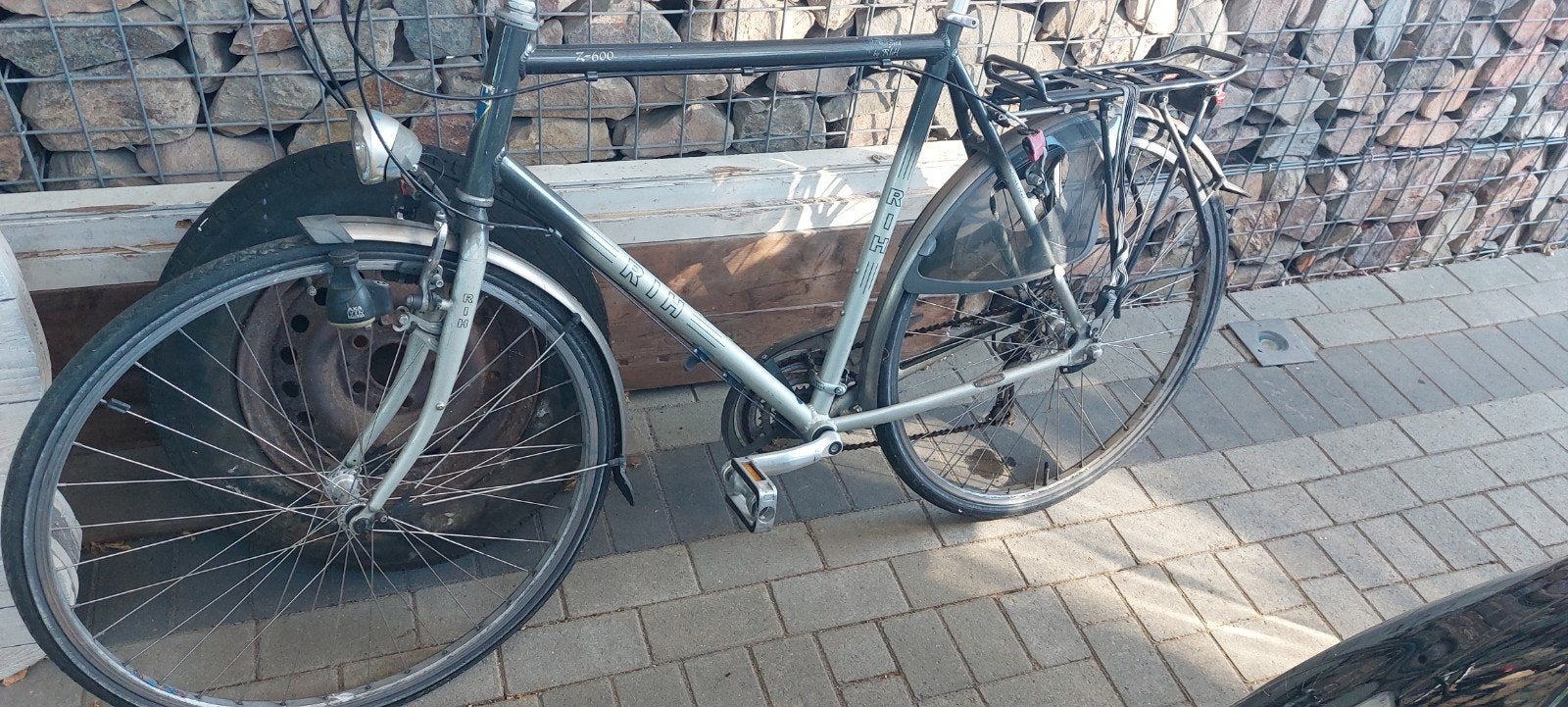 Rih fiets stanghoogte 85 voor stappen of fietsen, Fietsen en Brommers, Fietsen | Heren | Herenfietsen, 65 cm of meer, Ophalen