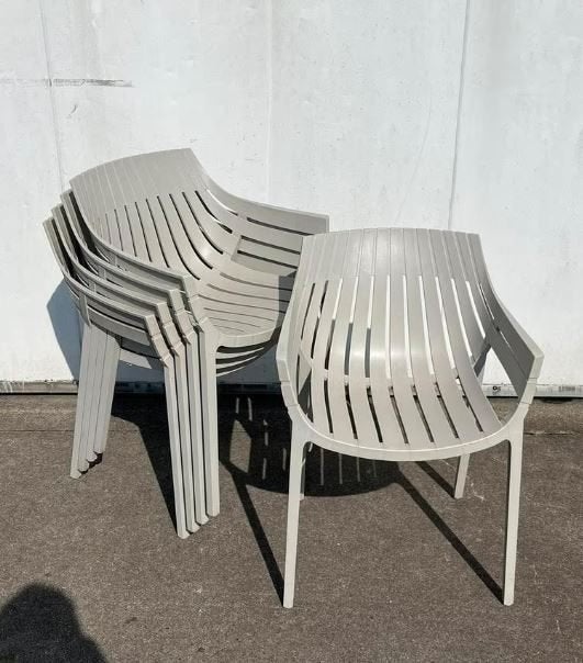 1 stuks Vondom Spritz horeca terras stoelen, stapelbaar, Ophalen, Kunststof, Overige kleuren, Zo goed als nieuw