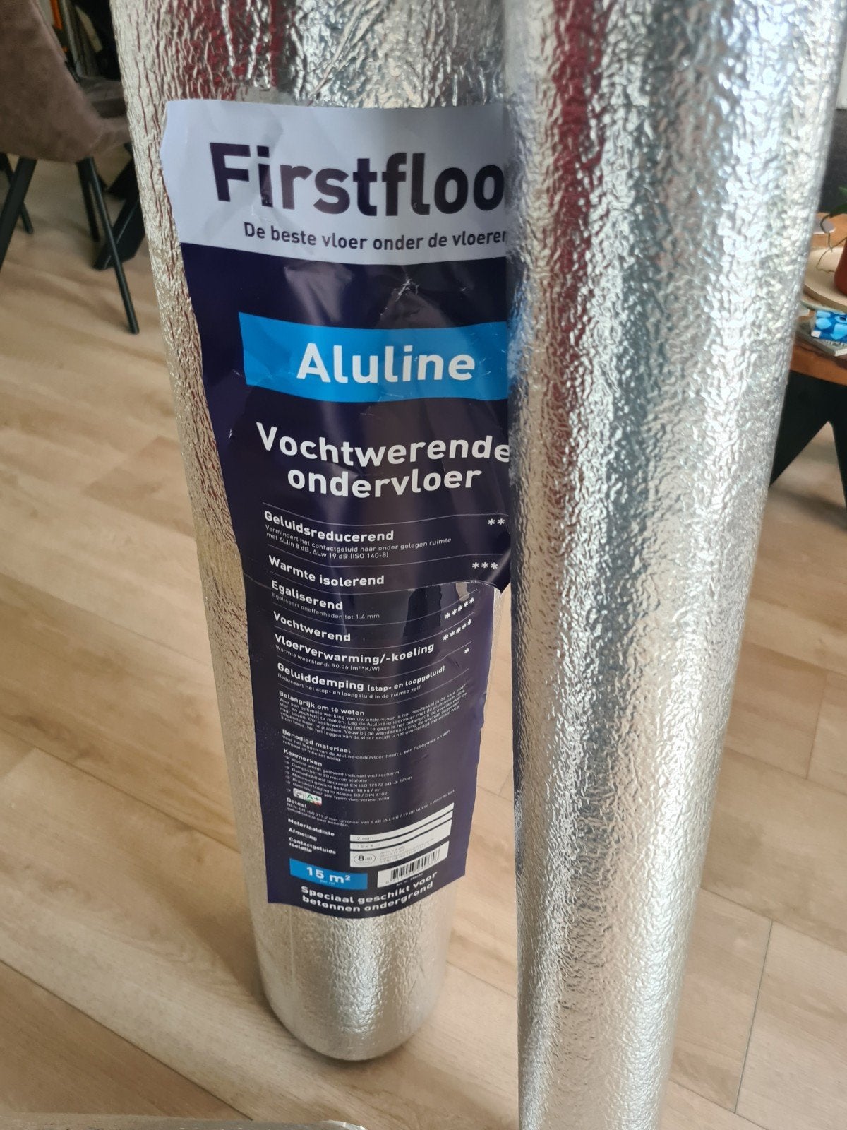 ondervloer, Ophalen