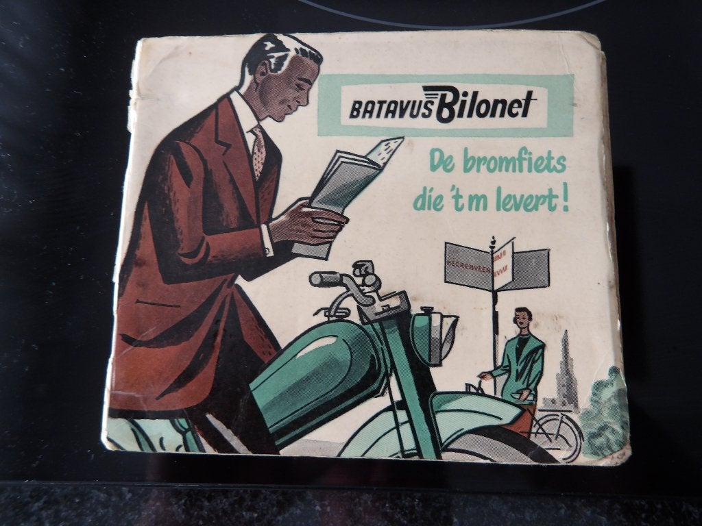 instructie boekje Batavus Bilonet De bromfiets die'tm levert, Fietsen en Brommers, Verzenden, Nieuw