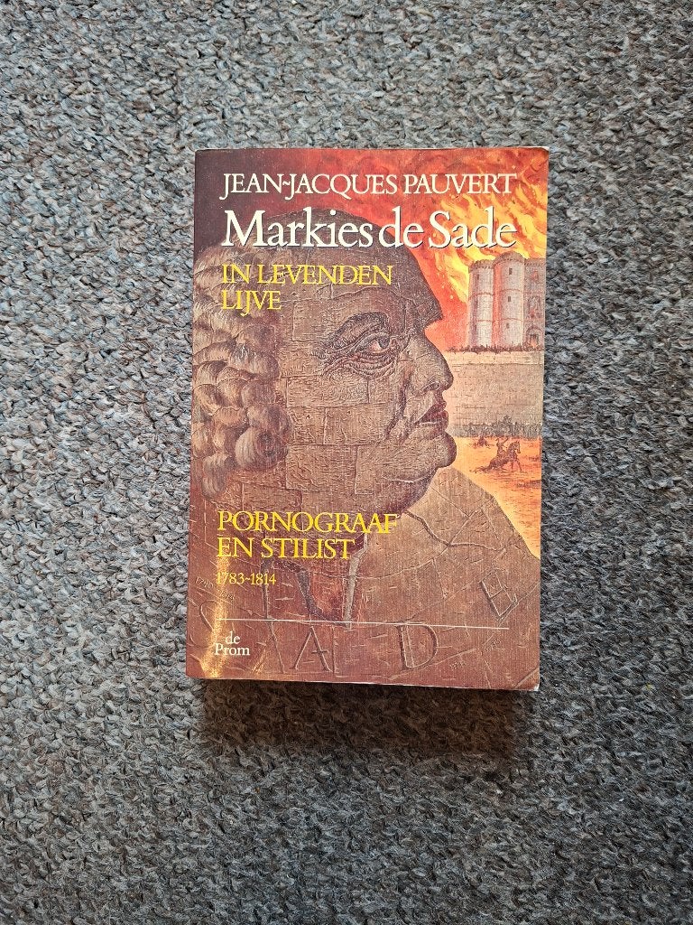 Markies de Sade in levenden lijve/Pornograaf en stilist, Boeken, Verzenden, Zo goed als nieuw, Jean-Jacques Pauvert