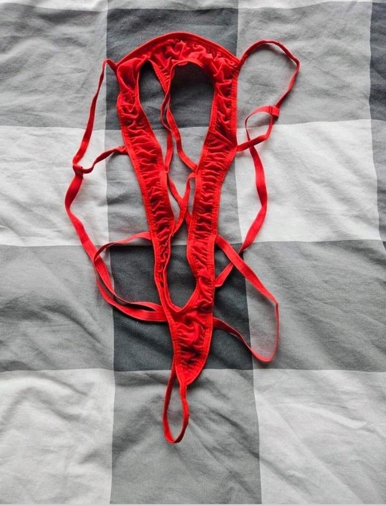 Sexy rode open body. Gewassen, Verzenden, Rood, Body of Korset