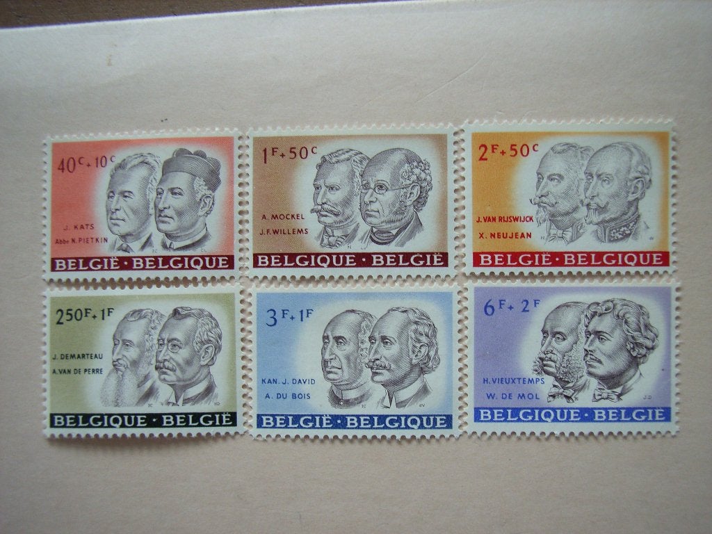 BL   Belgie 1176-1181, Ophalen of Verzenden