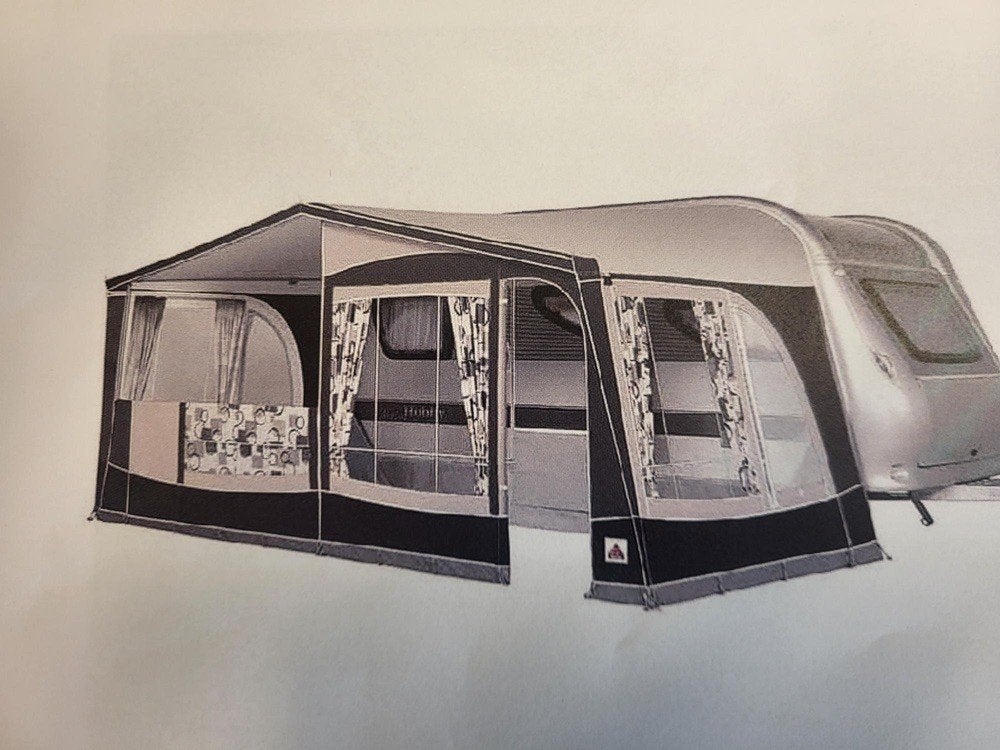 Dorema Multi Nova Exellent voortent maat 12, Caravans en Kamperen, Ophalen of Verzenden, Zo goed als nieuw, Ten Cate All Season 240g/m2