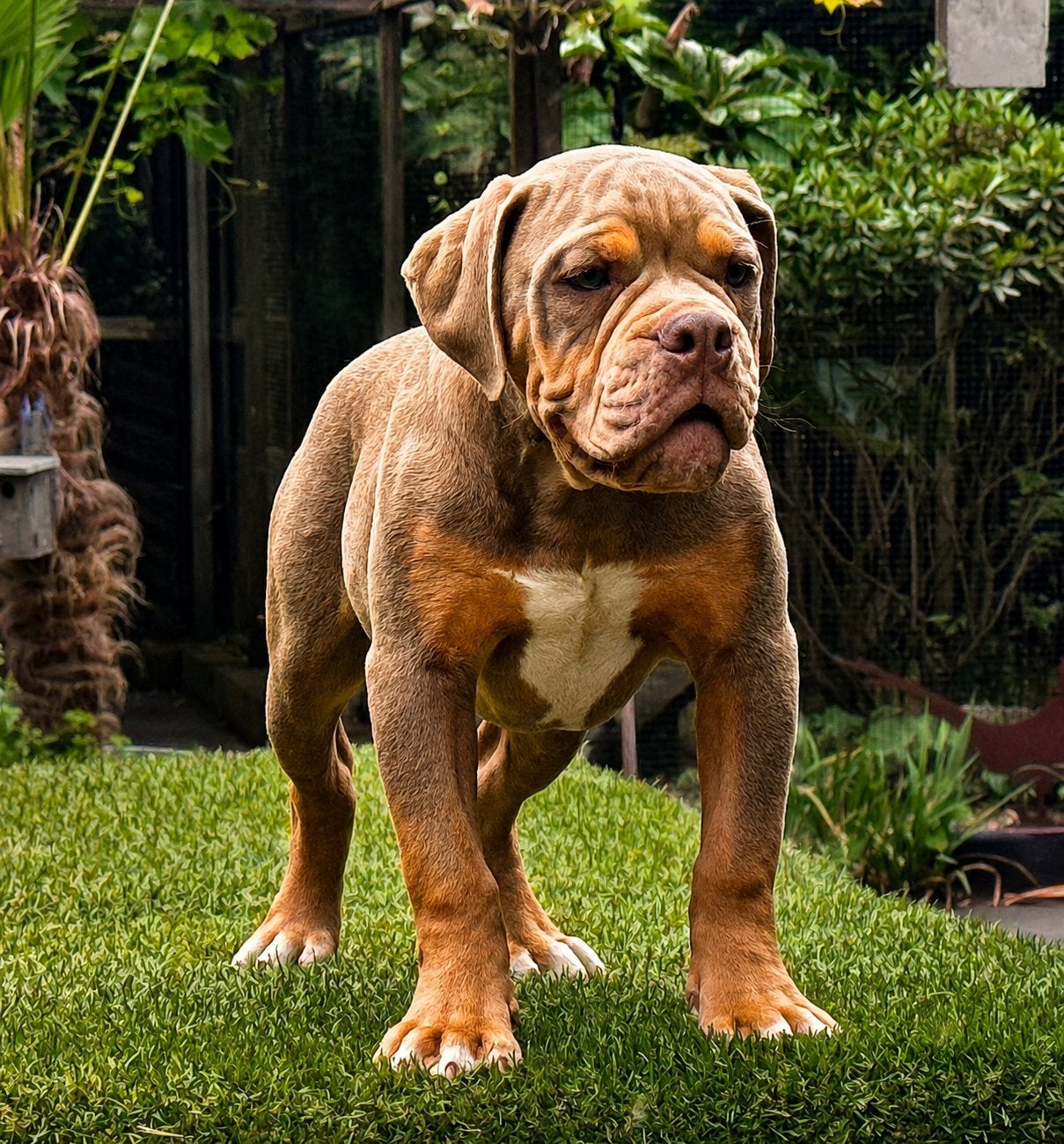 Super mooie tri lilac Old English Bulldog reu, Dieren en Toebehoren, Honden | Bulldogs, Pinschers en Molossers, Nederland, Parvo
