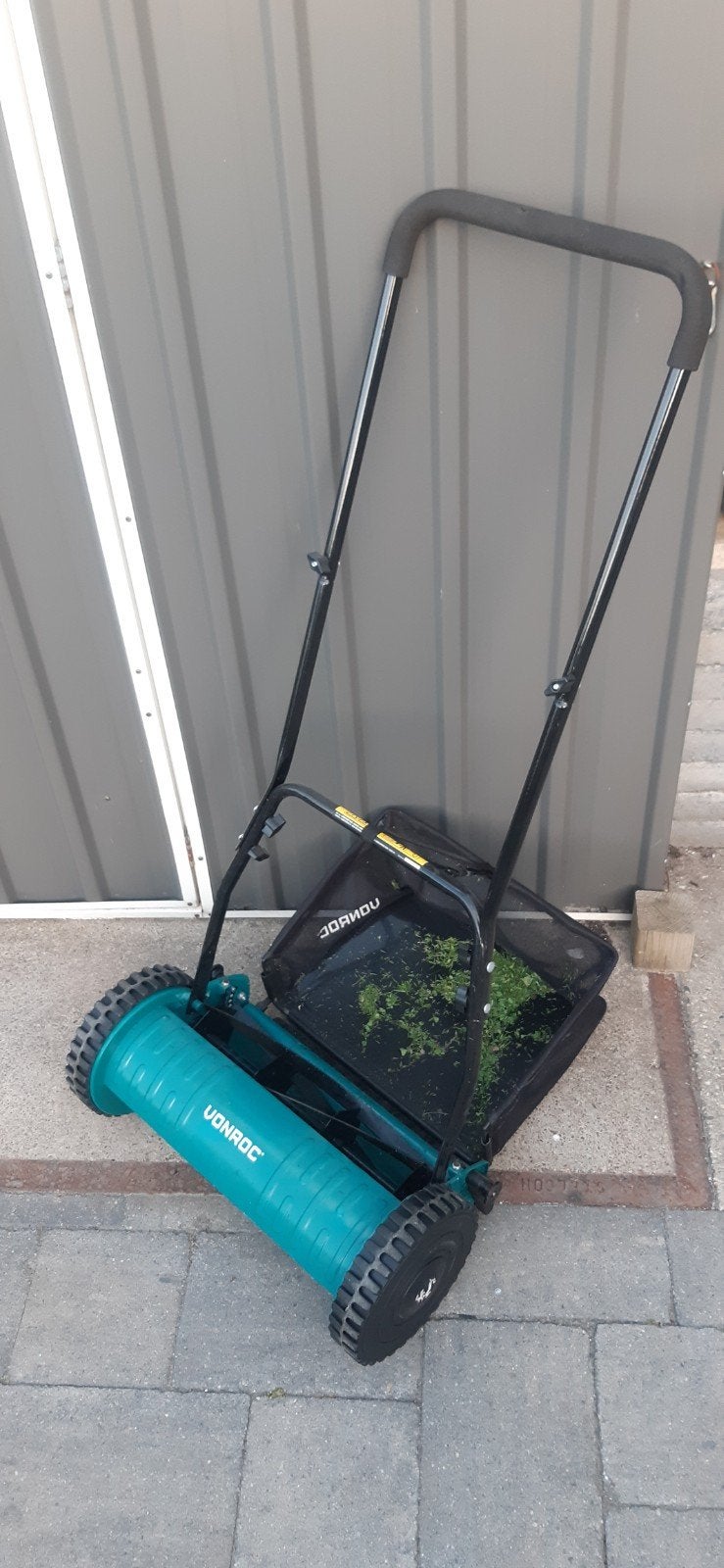 Vonroc Kooimaaier 40cm - Handgrasmaaier, Tuin en Terras, Grasmaaiers, Ophalen, Gebruikt, Handgrasmaaier, Vonroc