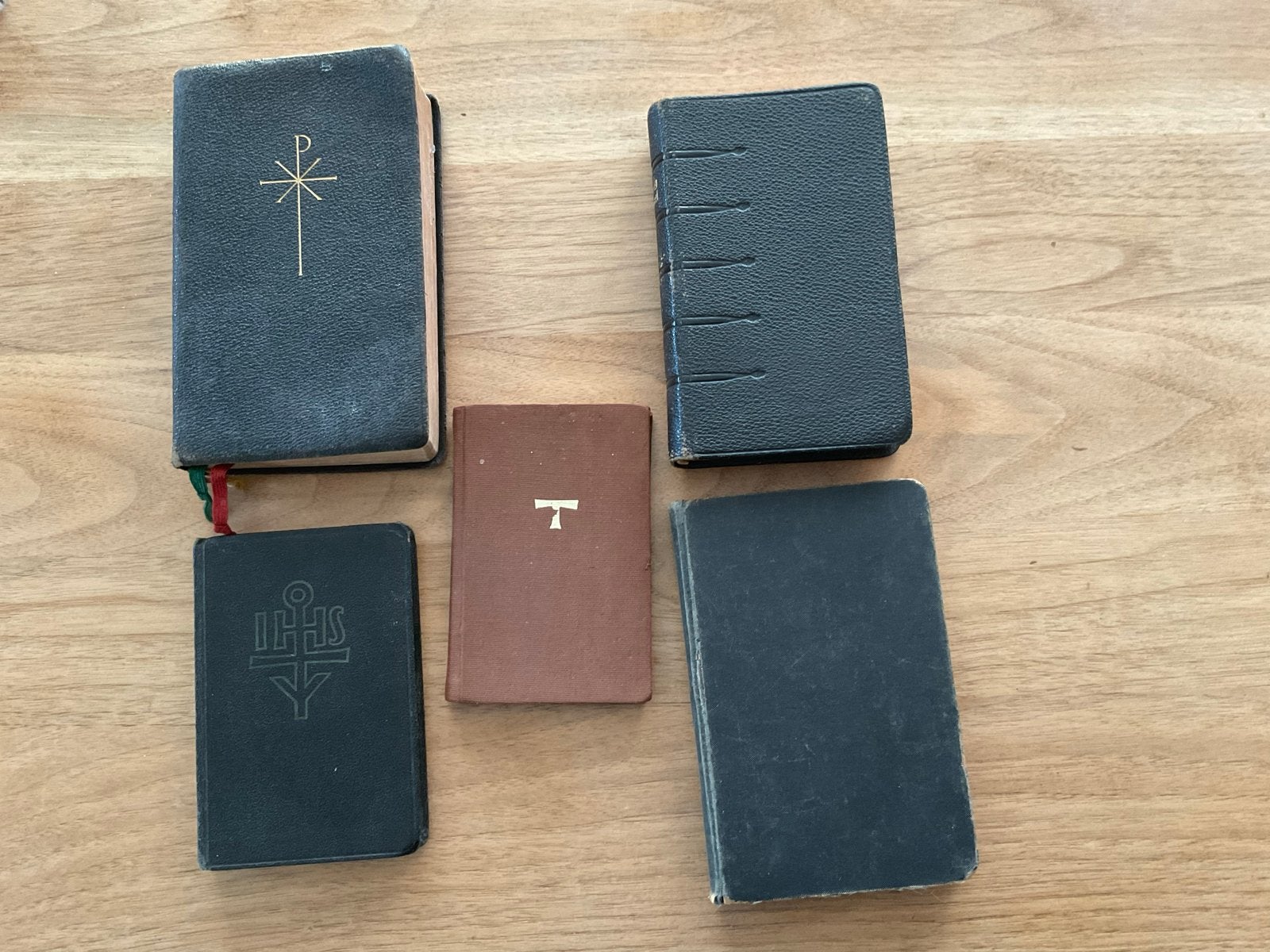 Collectie Oude Religieuze Boeken - Missaal, Handboek, Kempis, Ophalen of Verzenden