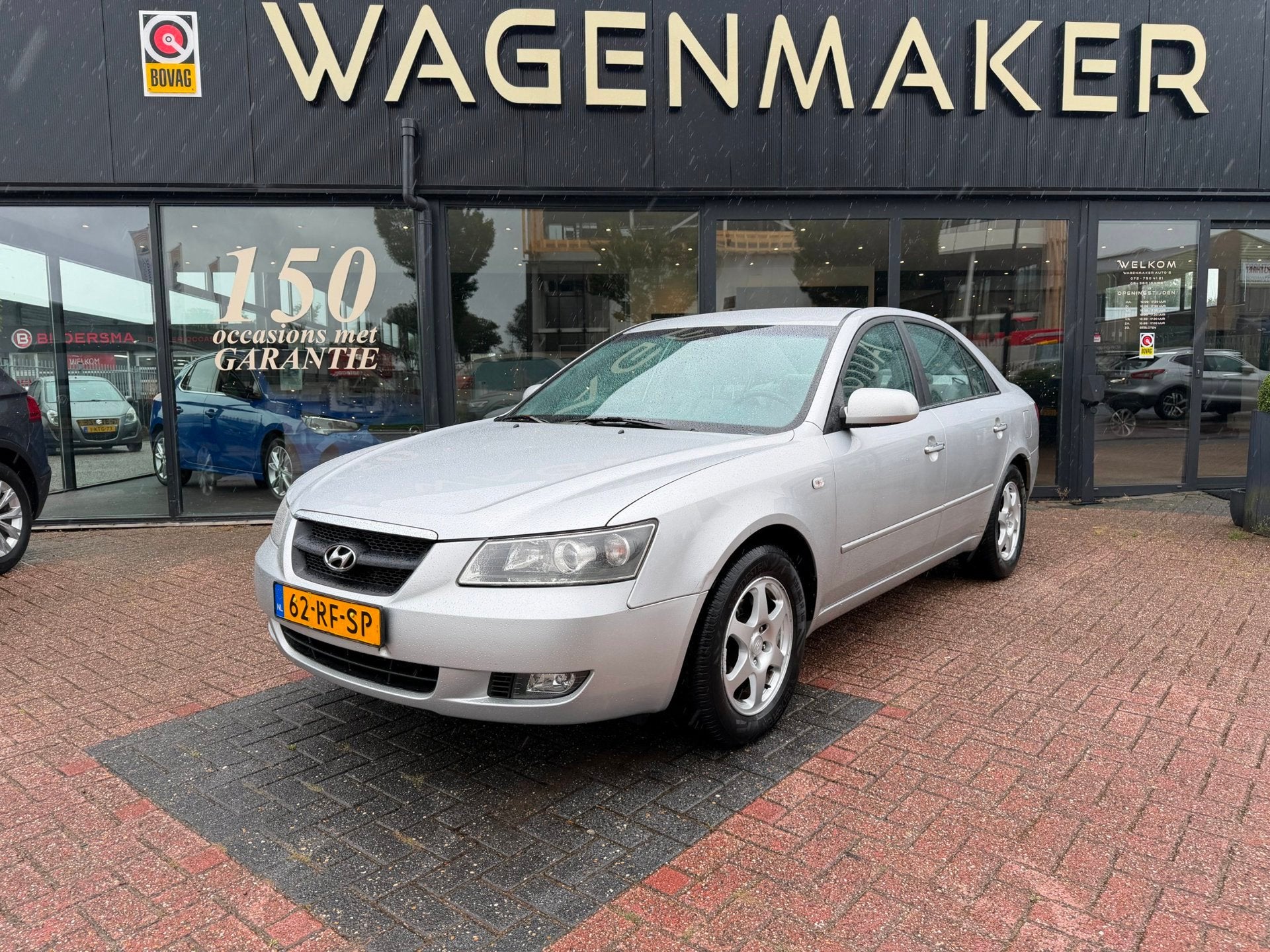 Hyundai Sonata 2.4 Dynamic Clima|Cruise|Trekhaak|Nieuwe APK, Auto's, Stof, Gebruikt, 4 cilinders, 2359 cc