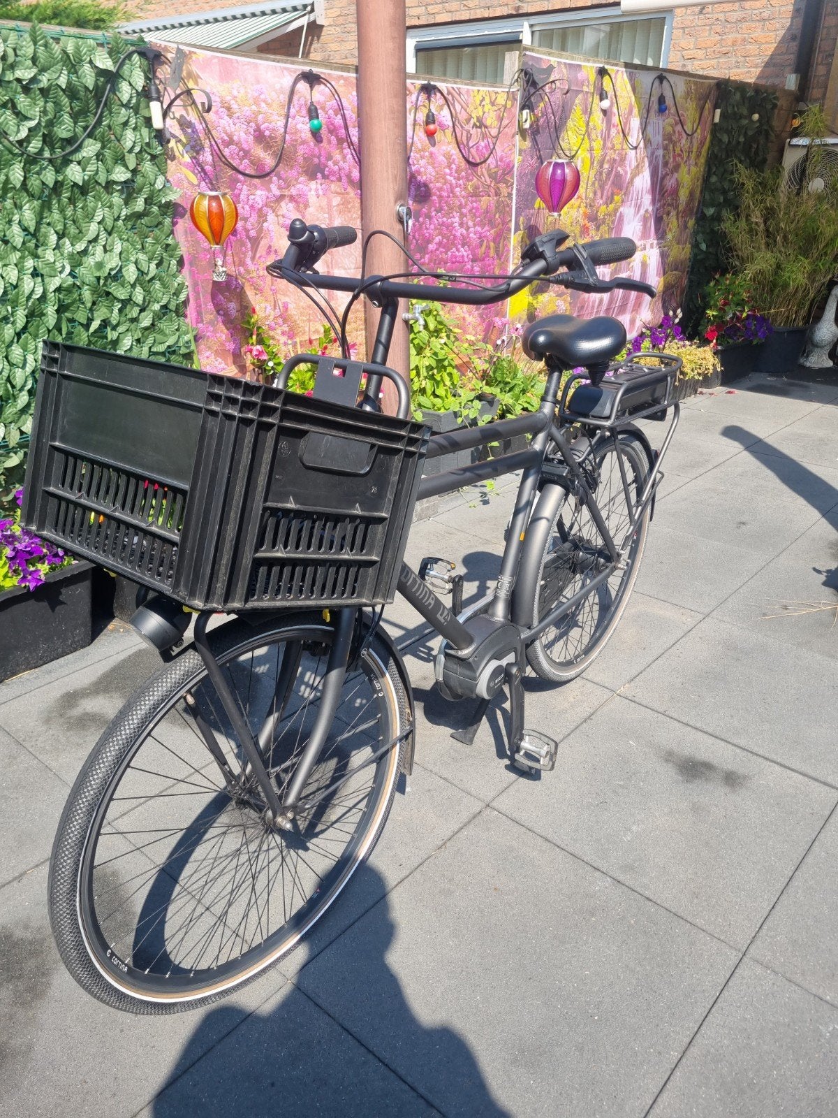 Cortina heren transportfiets 1 jaar met middenmotor 61cm, Fietsen en Brommers, Ophalen, Zo goed als nieuw, Cortina, 59 cm of meer