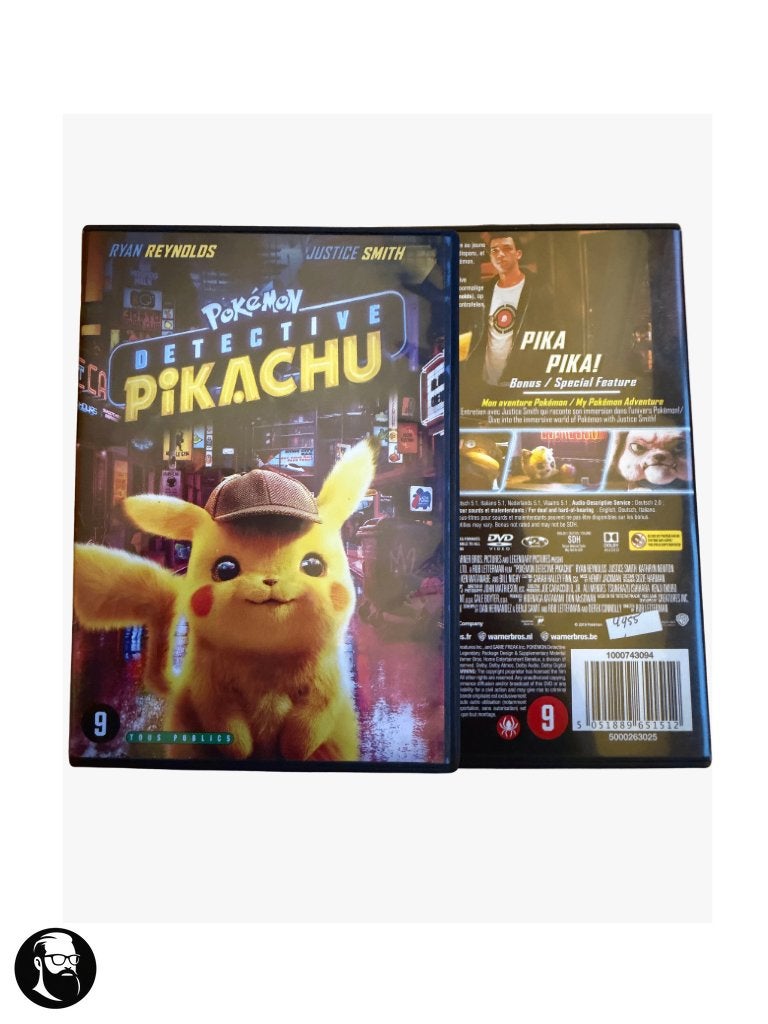 Pokémon Detective Pikachu (2019) DVD | Actie 5=4, Cd's en Dvd's, Bonusmateriaal, Actiekomedie, Nederlands, Ophalen of Verzenden