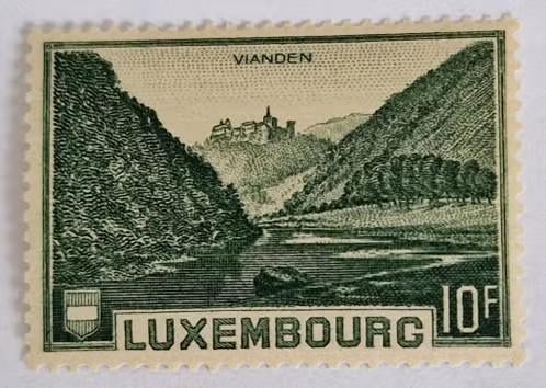 Luxemburg 1935 - Yvert 275 - Vianden, Ophalen of Verzenden, Luxemburg, Postfris
