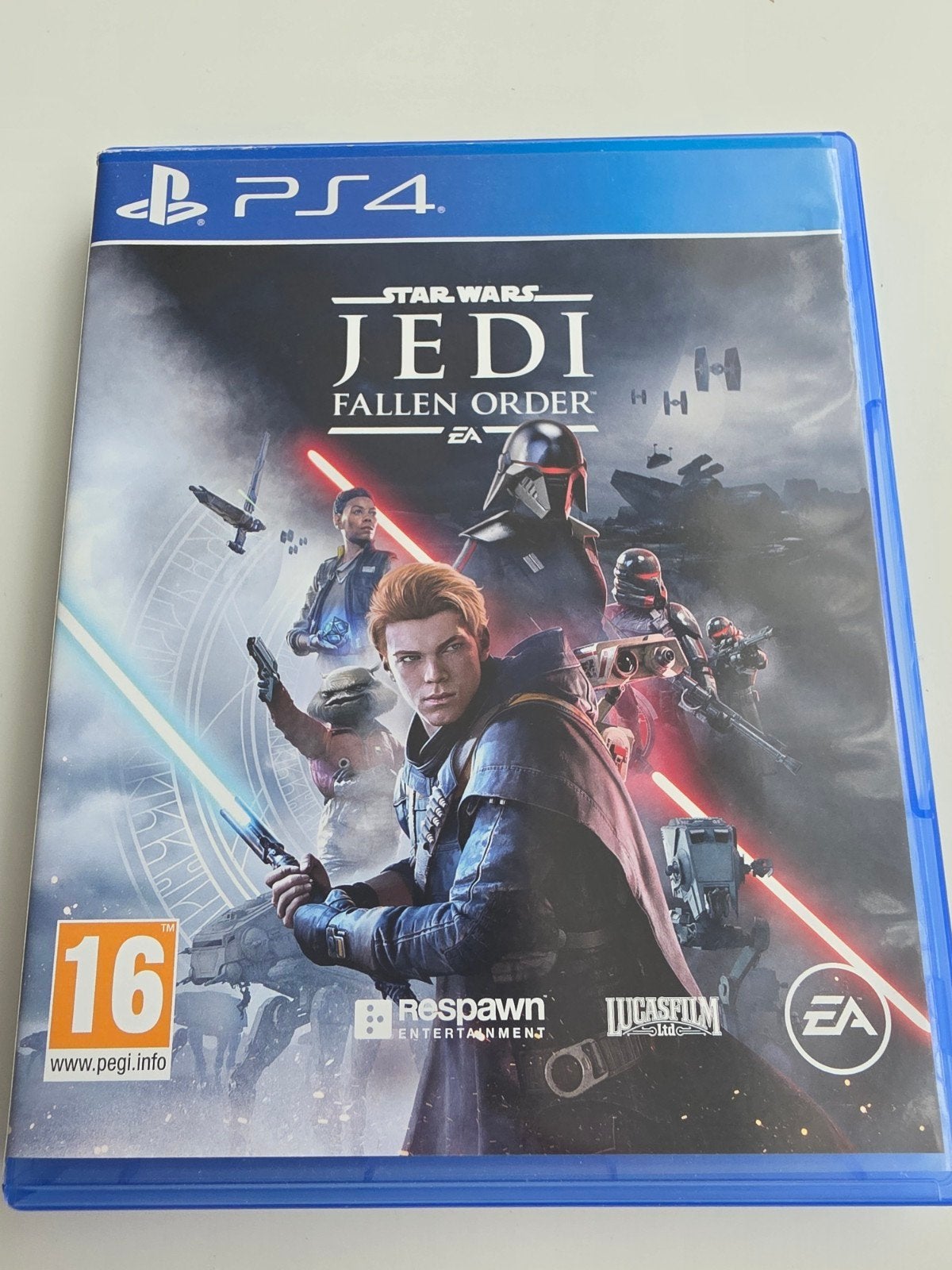 Star Wars Jedi: Fallen Order voor Playstation 4 en 5 Lees, Avontuur en Actie, Electronic Arts, 1 speler, EA Swiss Sàrl, Place du Molard 8, 1204 Genève, Zwitserland