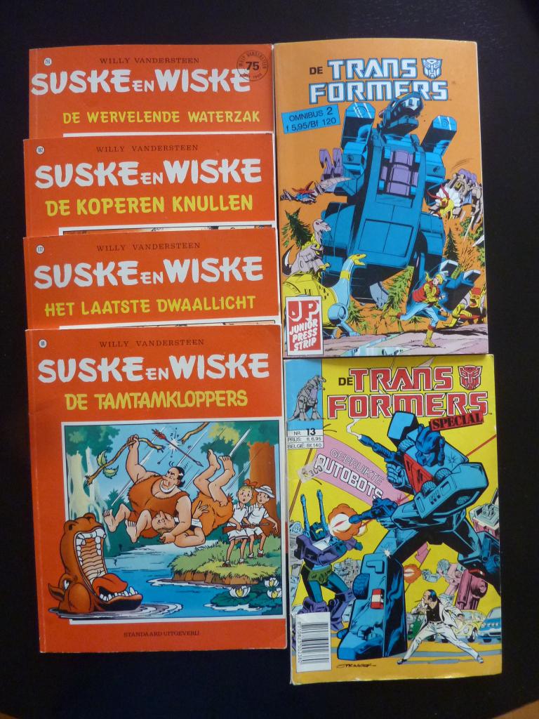Suske en Wiske, transformers, Tarzan, GI JOE, Asterix, Enz., Boeken, Meerdere stripboeken, Ophalen of Verzenden, Gelezen