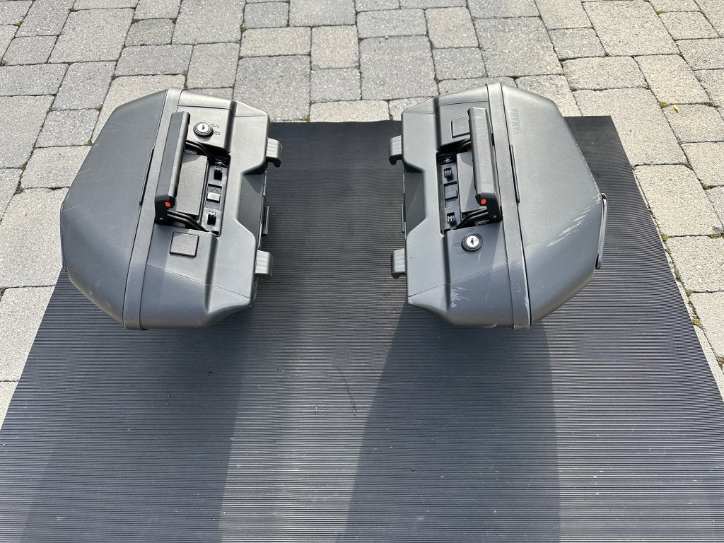 Yamaha Tracer 9 GT Zijkoffers + Topkoffer, Niet ingevuld, Gebruikt, Niet ingevuld, Niet ingevuld