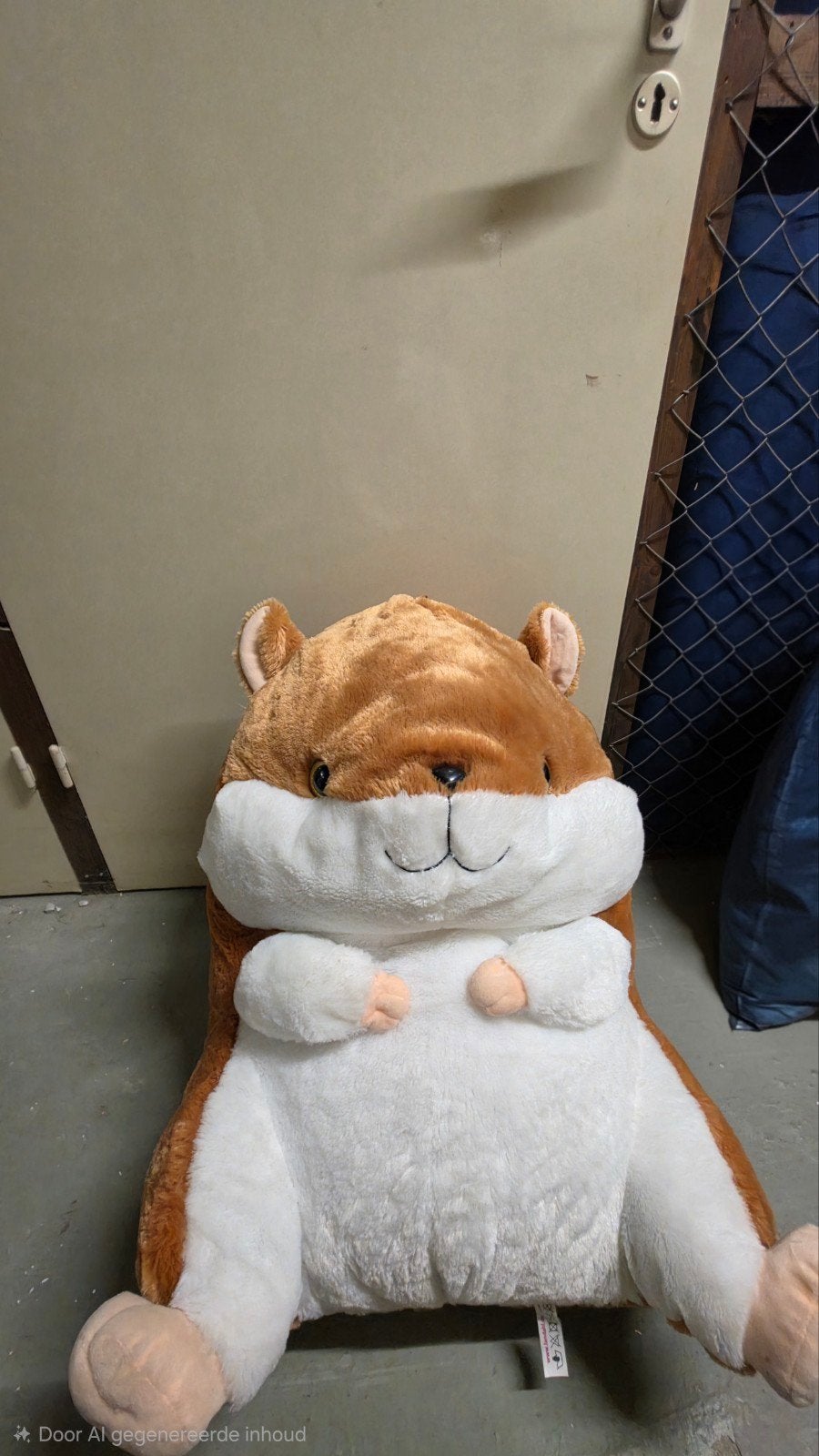Grote Hamster Knuffel - Nieuwstaat, Ophalen, Overige merken, Overige karakters, Hamster